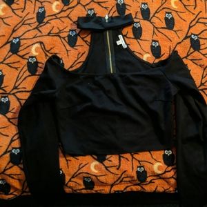 Long Sleeved Off the Shoulder Shirt